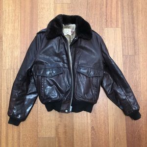 Vintage SCHOTT NYC flight jacket size 42